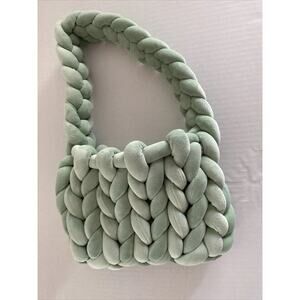 Women Crochet Bag Handbag Shopping Bag Knit Purse for Party Outdoor